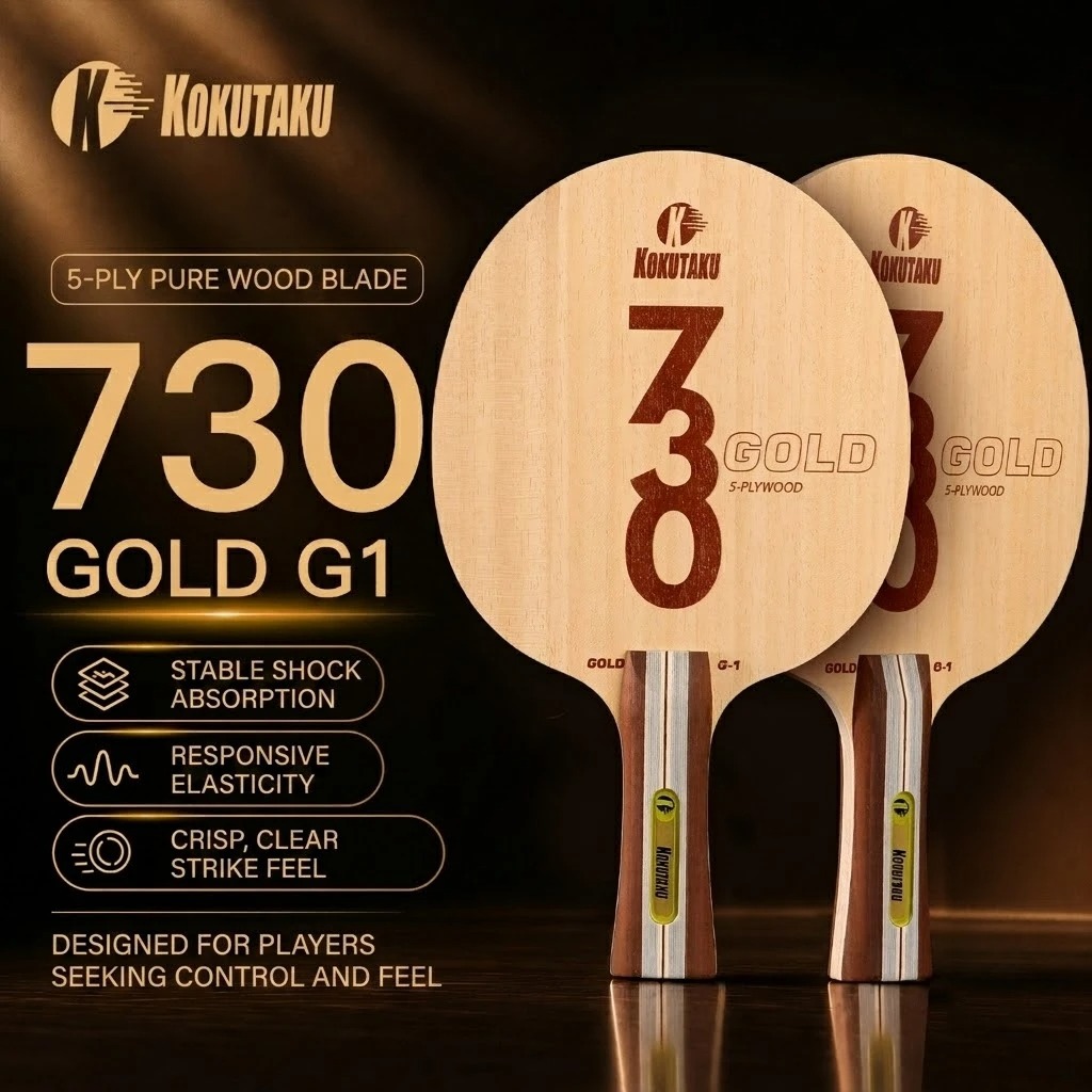 Table Tennis Training - Kokutaku Table Tennis Blade FL 730