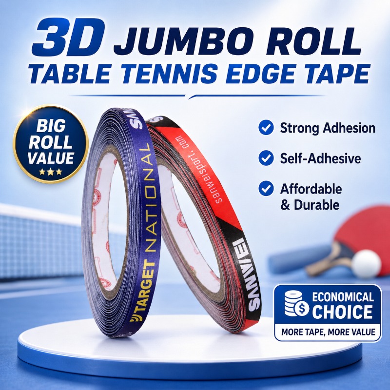 Table Tennis Paddle Set - Original Sanwei 1cmx25M Silk fiber Table