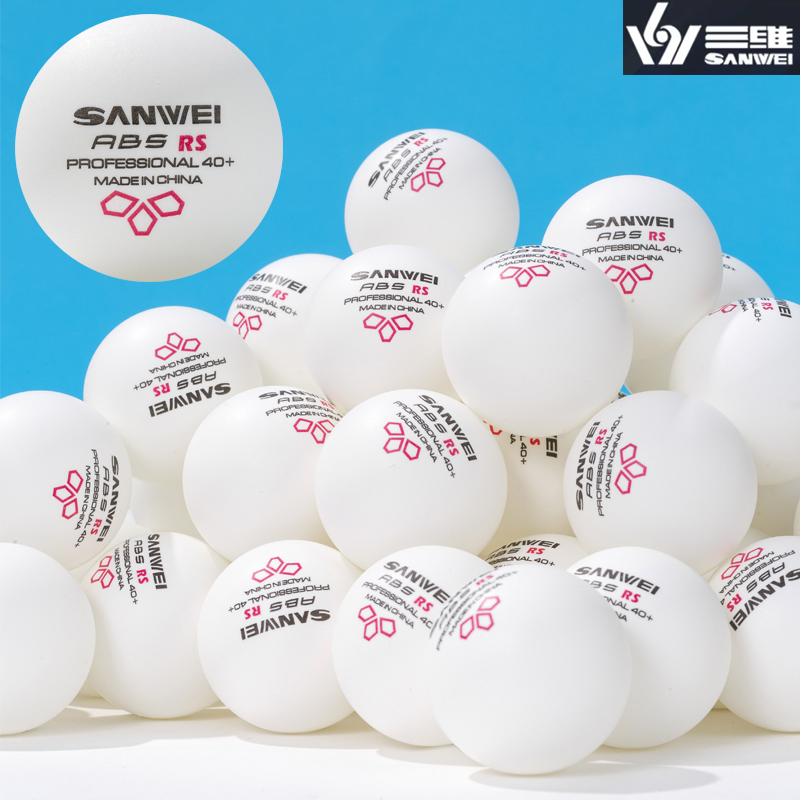 Table Tennis Game Pc - SANWEI RS40+ 3 Star Table Tennis