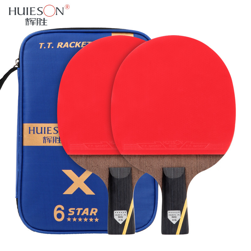 Table Tennis Hub - (2pcs/pair) Huieson Table Tennis Racket 5/6