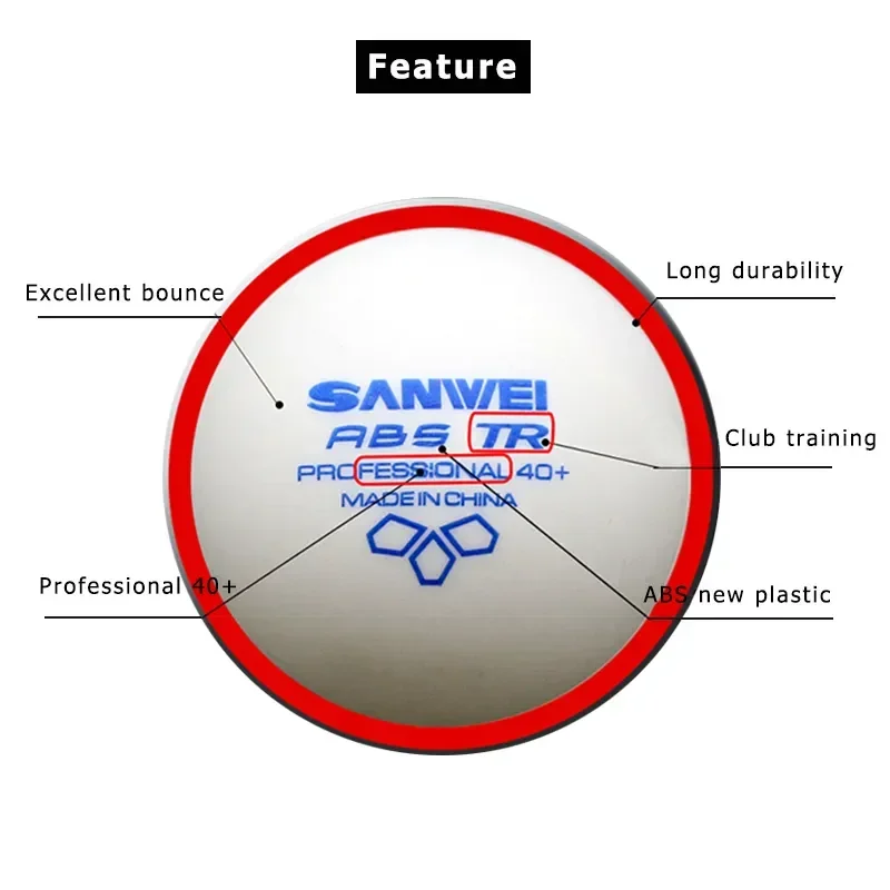 SANWEI-ABS TR 3 Star Table Ten - Table Tennis Game Pc recension och pris