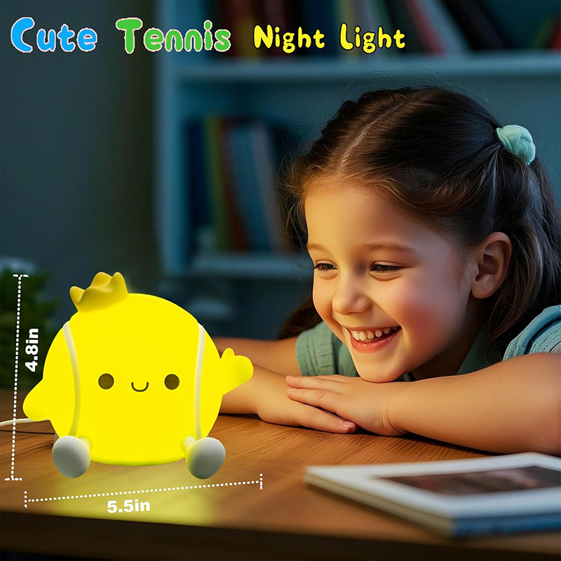 Cute Tennis Night Light Silico - Table Tennis Flash recension och pris