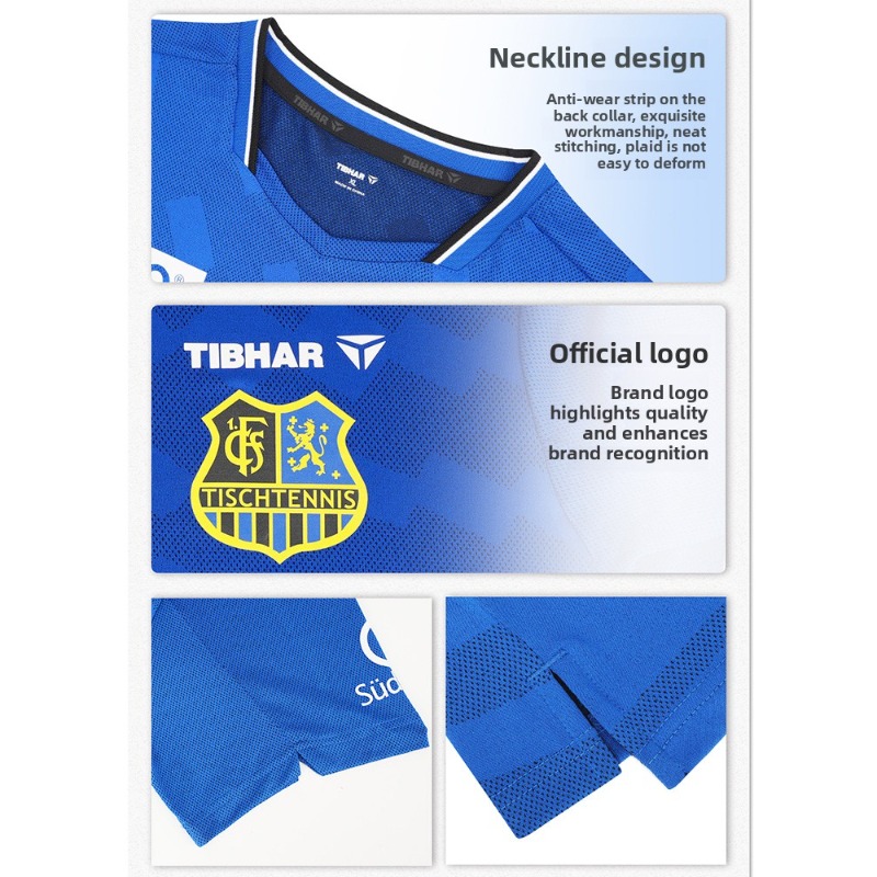TIBHAR table tennis sportswear - Table Tennis Zhendong recension och pris