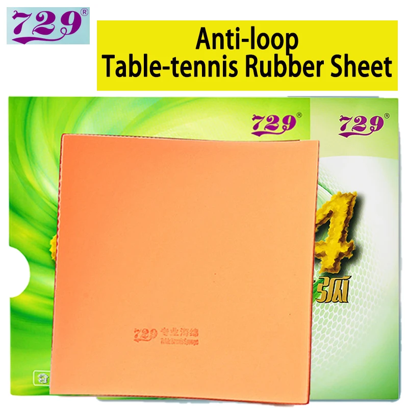 729 Friendship 804 Table-tenni - Table Tennis Rubber Anti Spin recension och pris