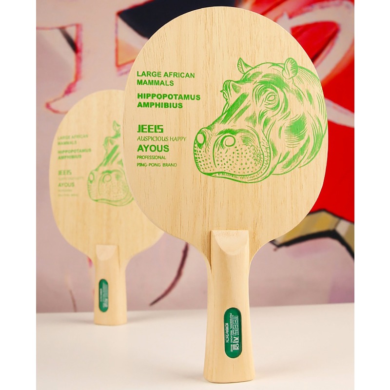 JEELS Green Hippo 1 Ply Ayous  - Table Tennis In Japanese recension och pris