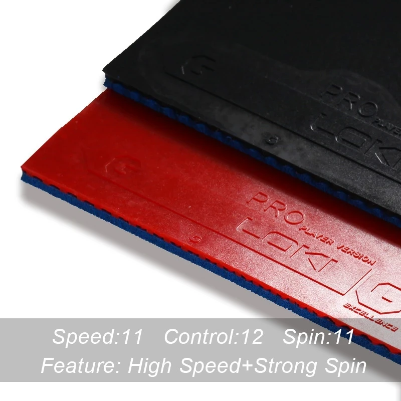 LOKI GTX Professional Sticky T - Table Tennis Rubber Anti Spin recension och pris