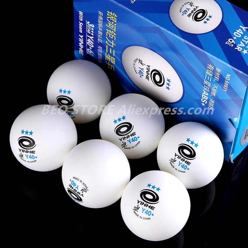60 balls YINHE 3-star Y40+ H40 - Table Tennis Game Pc recension och pris