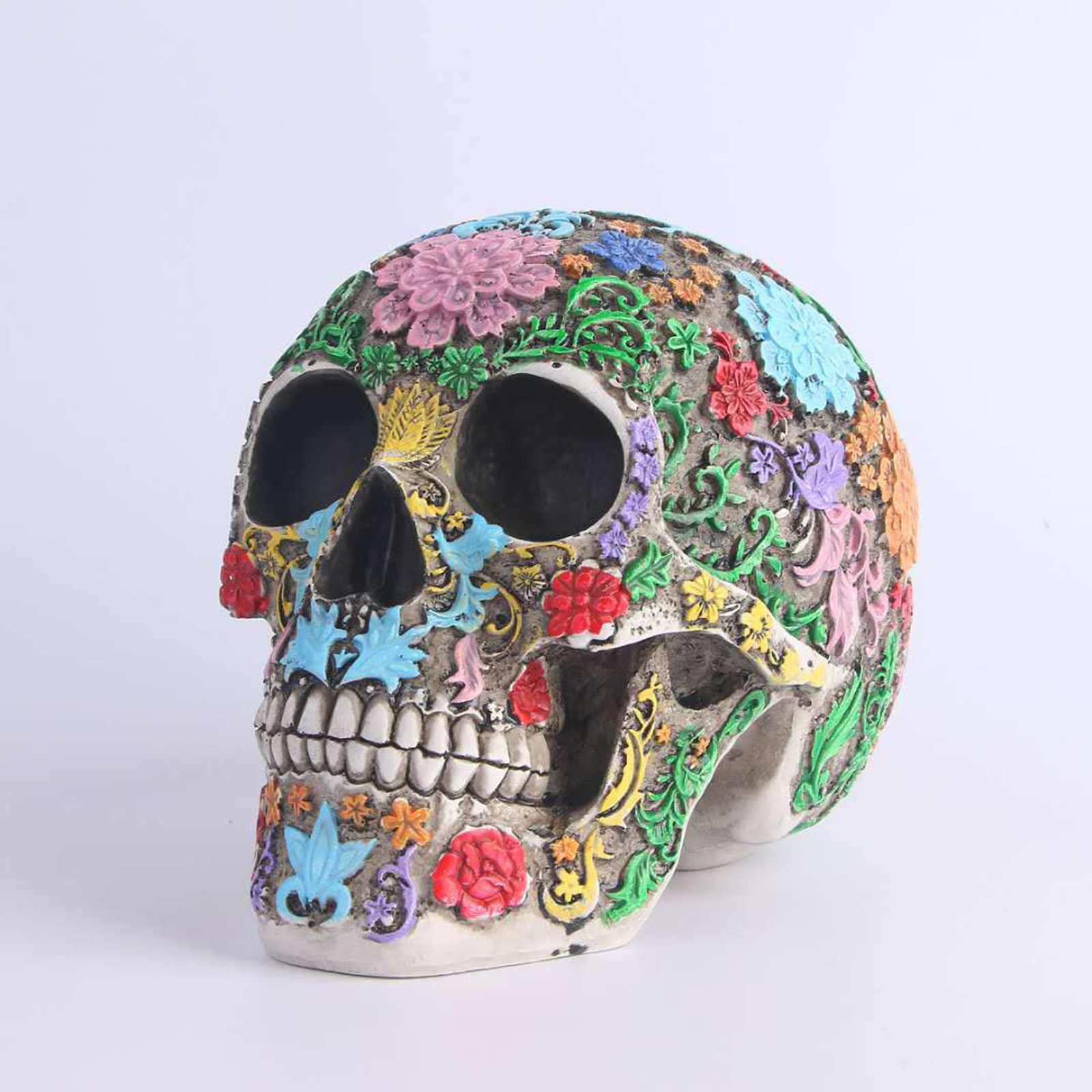 Life Size Skull Resin Human Sk - Head Racket Boom recension och pris