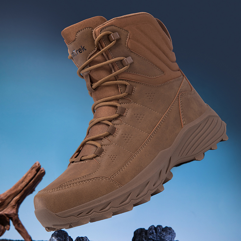 Men Army Boots Waterproof Ultr - Anti Loop Rubber recension och pris