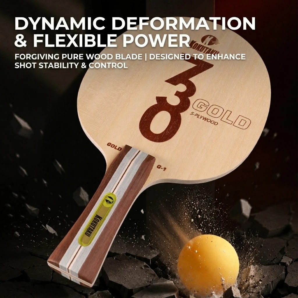 Kokutaku Table Tennis Blade FL - Table Tennis Training recension och pris