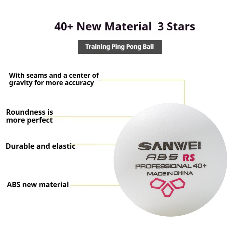 SANWEI RS40+ 3 Star Table Tenn - Table Tennis Game Pc recension och pris