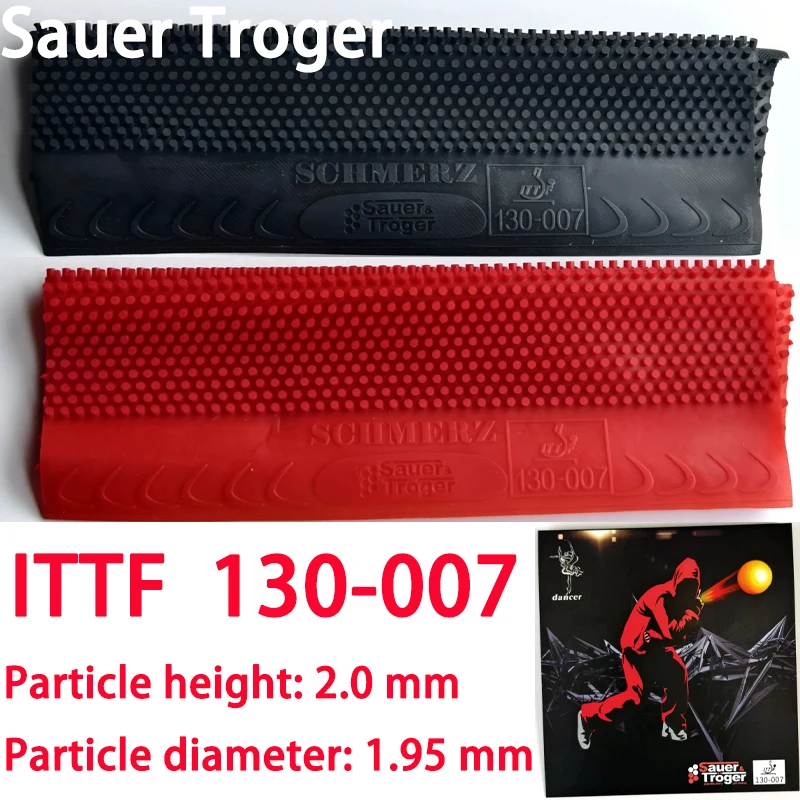 Sauer Troger Dancer 007 Single - Table Tennis Rubber Anti Spin recension och pris