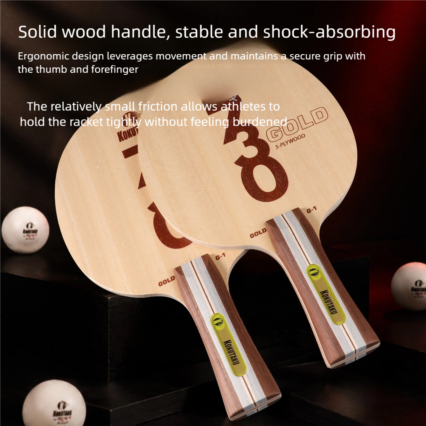 KOKUTAKU 730G1 5-Ply All-Wood  - Table Tennis In Japanese recension och pris