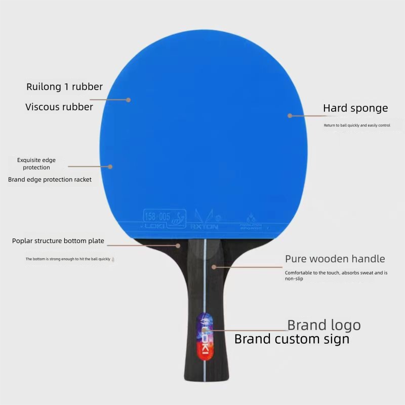Professional 2PCS Loki K5000 T - Table Tennis Hub recension och pris
