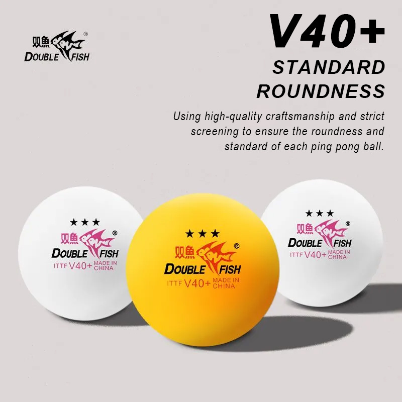 DOUBLE FISH 3 Star V40+ 30/50/ - Table Tennis Game Pc recension och pris