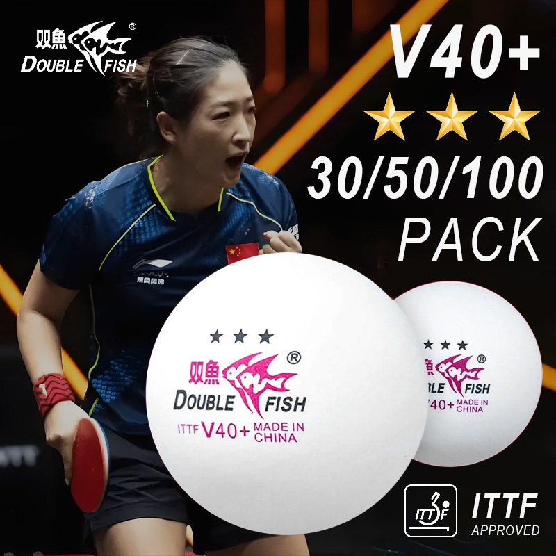 DOUBLE FISH 3 Star V40+ 30/50/ - Table Tennis Game Pc recension och pris