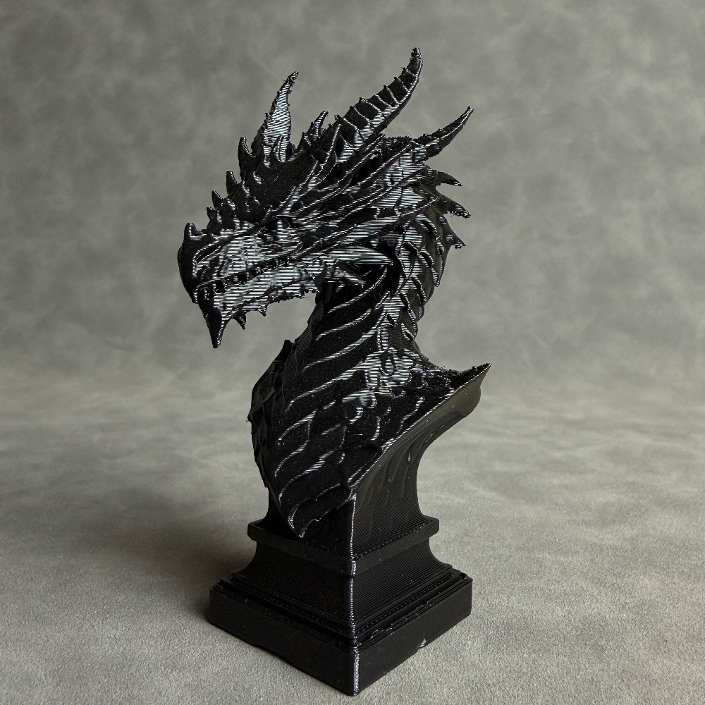 1-Piece Dragon Head Sculpture  - Head Racket Boom recension och pris
