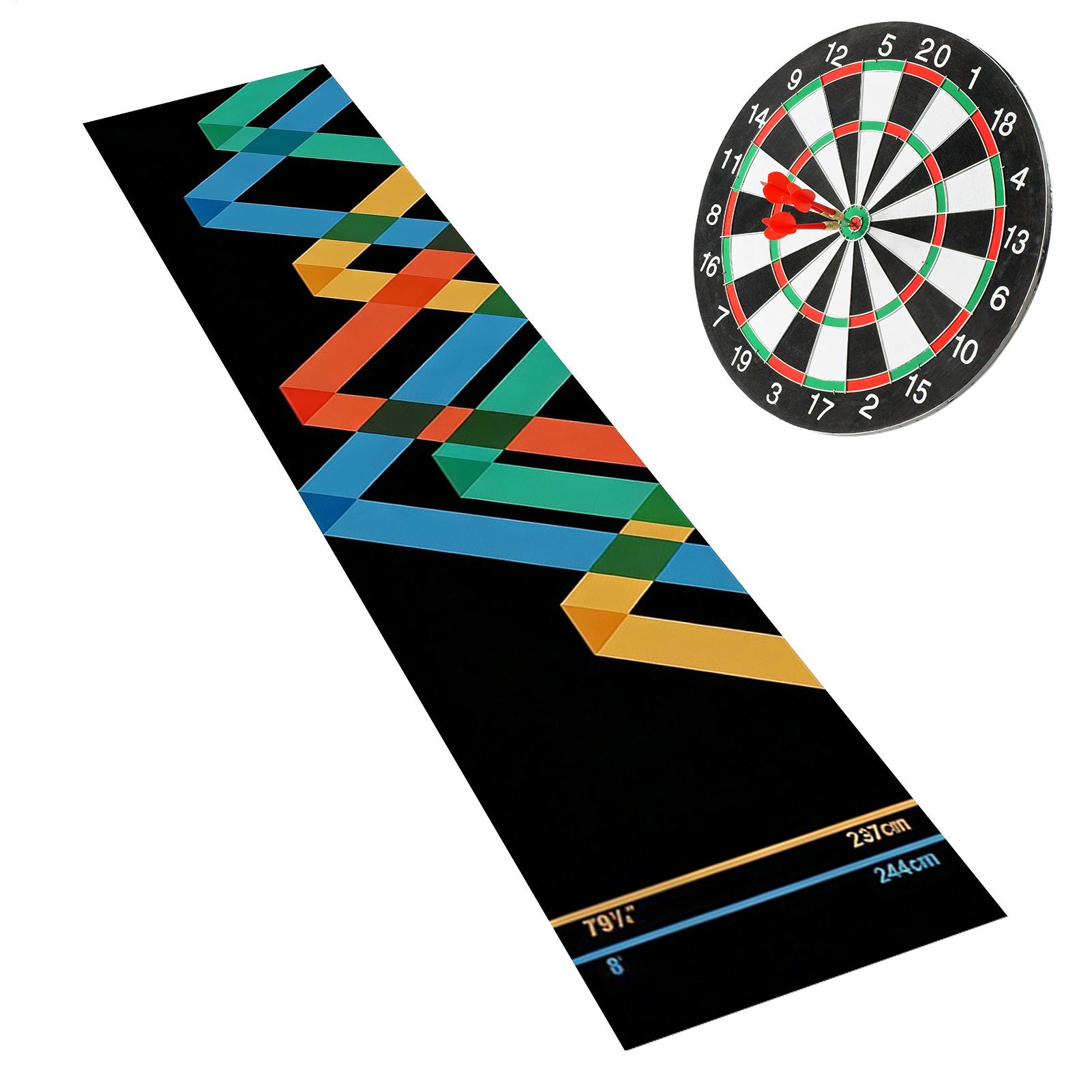 Protective Dart Rug Mat Dart B - Throw Distance Board recension och pris